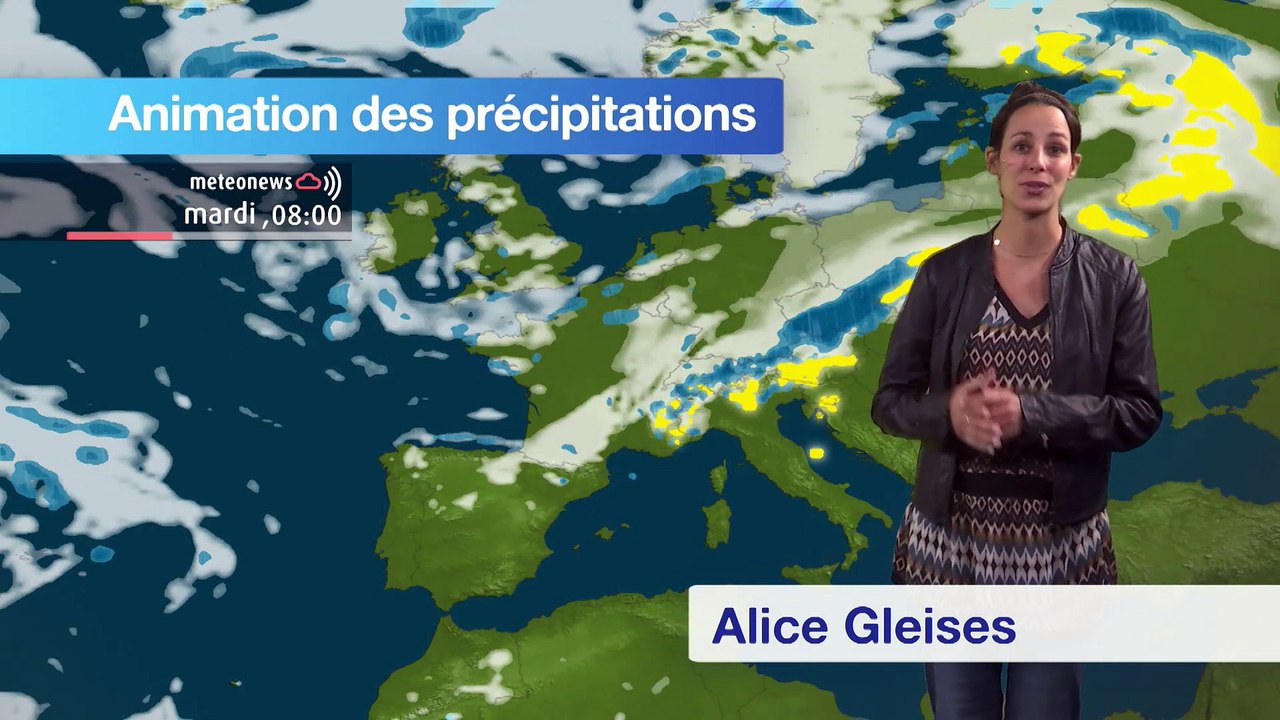 Prévisions météo pour la journée du mercredi 13 juillet