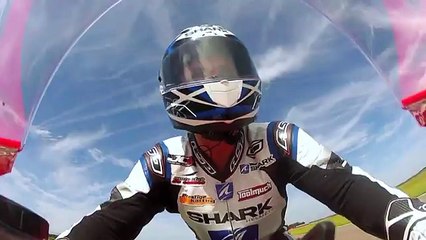 Le tour embarqué avec Arnaud Vincent : Aprilia RSV4 APRC
