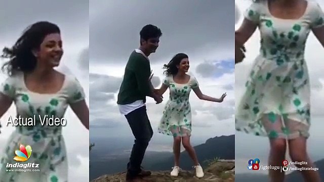 Kajal Aggarwal Real Behaviour On Sets _ Latest _ Jiiva _ Behind The Scenes _ Shooting Spot