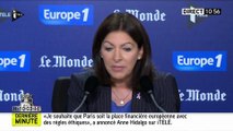 Anne Hidalgo très énervée quand on lui parle d'Emmanuel Macron