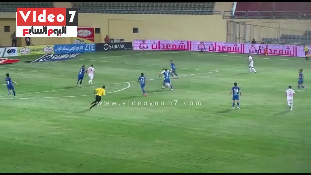 بالفيديو.. الزمالك يتقدم على الشرطة بهدف أول فى...