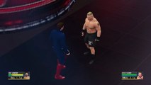 WWE 2K16: Damn, Brock... Chill out