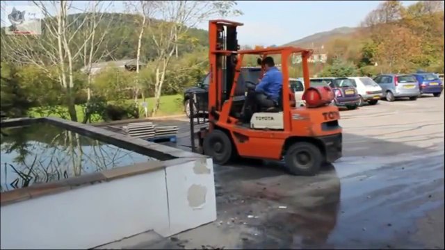 INSANELY FUNNY forklift fail complition!
