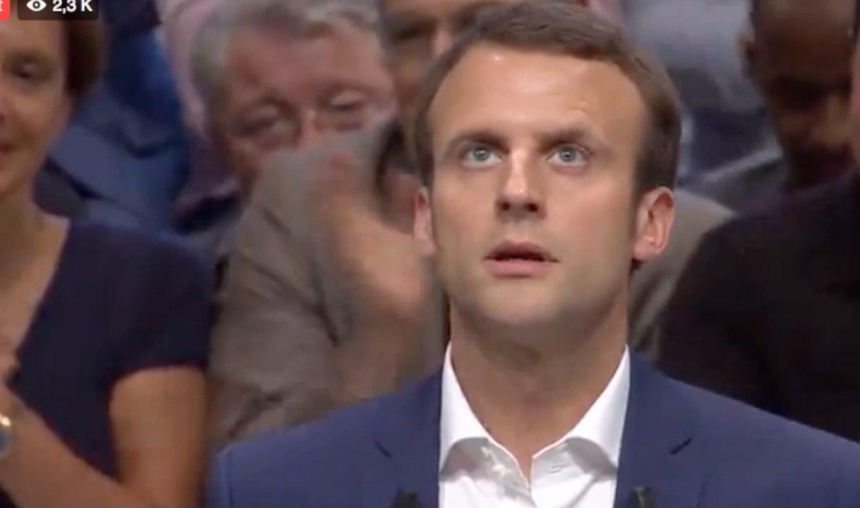 "Macron président" scandent les partisans du mouvement En Marche!