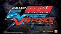Mobile Suit Gundam Extreme Vs. Force - Bande-annonce de lancement