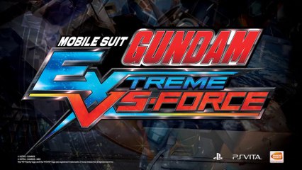 Mobile Suit Gundam Extreme Vs. Force - Bande-annonce de lancement