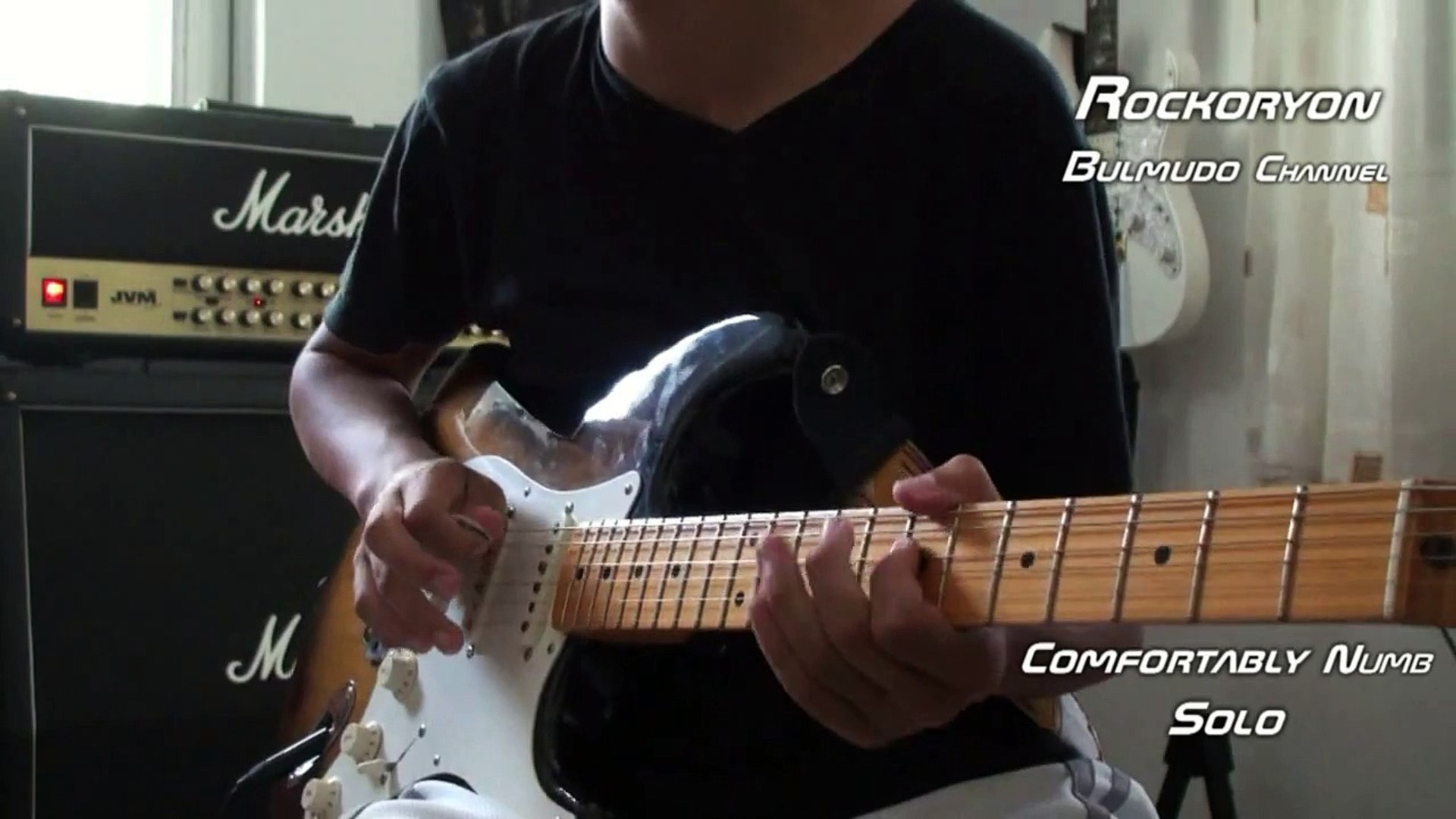 Pink Floyd Guitar Solo Comfortably Numb Rockoryon Cover