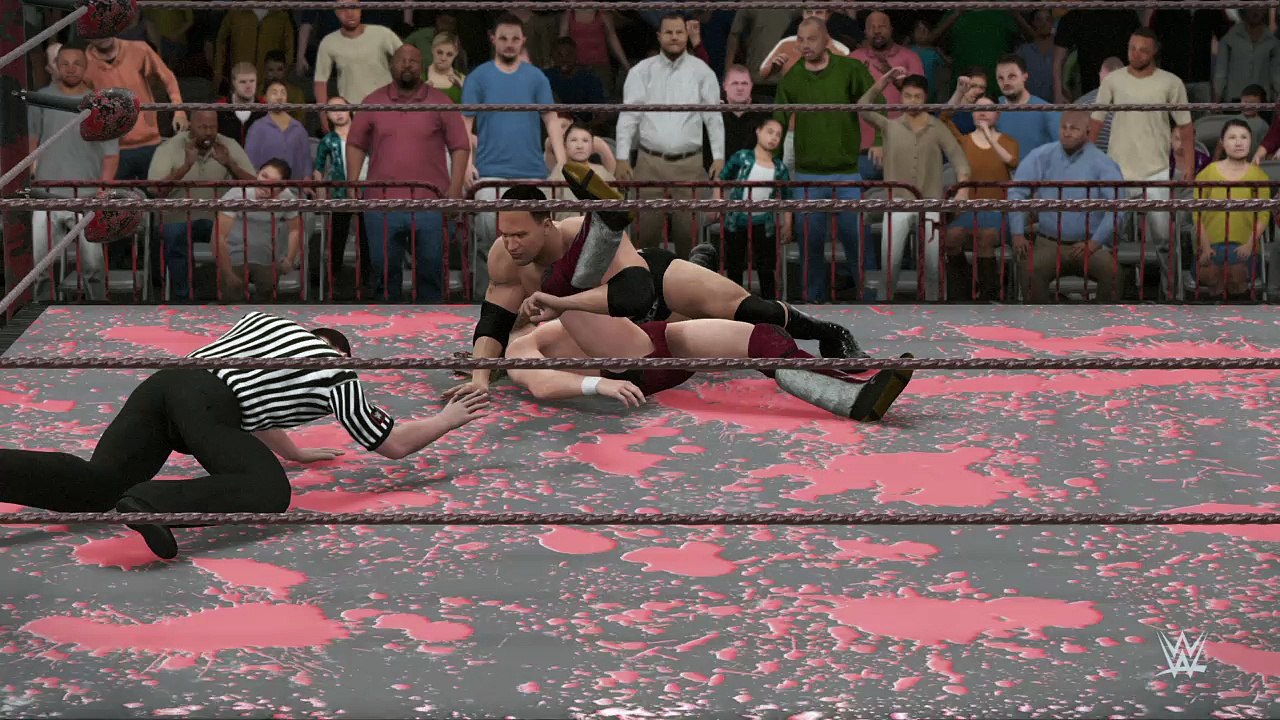 WWE 2K16 the rock v daniel bryan