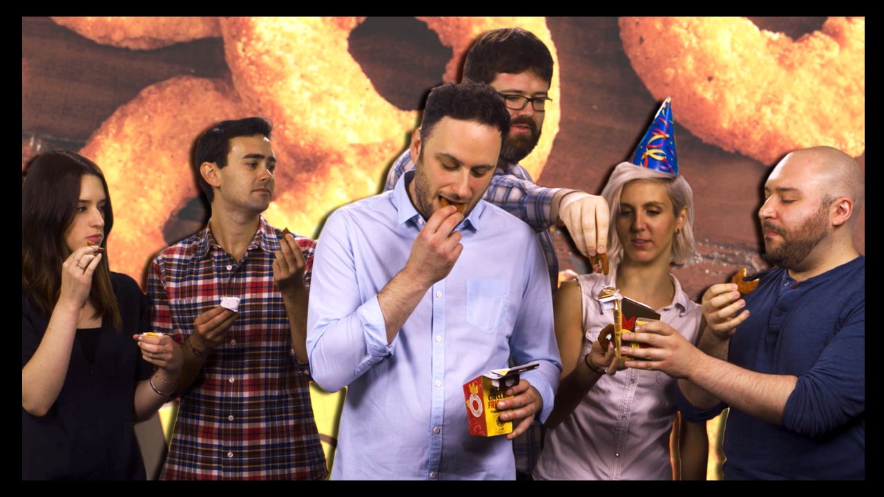 Noah’s Back and He’s Eating Chicken Fries Rings!! - Food Feeder