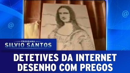 Detetives da Internet - Desenho com Pregos