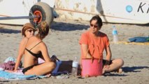 Ana Duato y su marido, relax en las playas de Ibiza