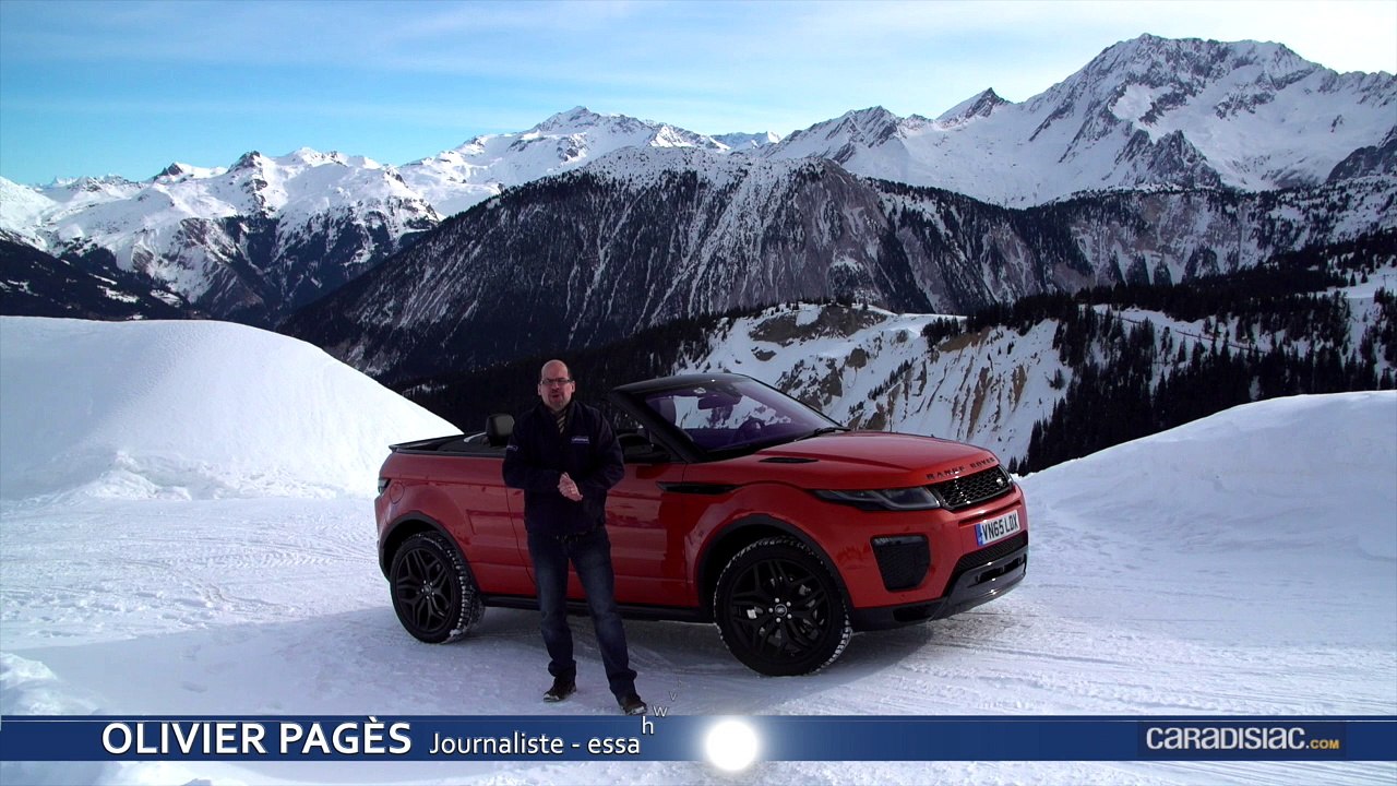 Essai - Range Rover Evoque Cabriolet