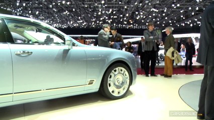 Bentley Mulsanne restylée : plus longue et plus rapide - En direct du salon de Genève