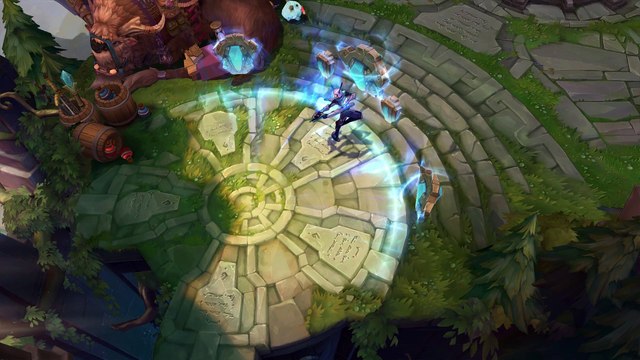 PROJET Ashe Aperçu Skin League of Legends