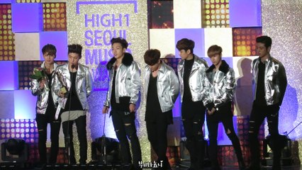 160114 서울가요대상 :: iKON (아이콘) 신인상수상