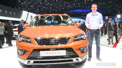 Seat Ateca - En direct du salon de Genève 2016