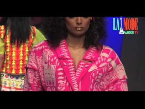 Chivas in fashion flowery designs. Form archives of La Mode Fashion Tube