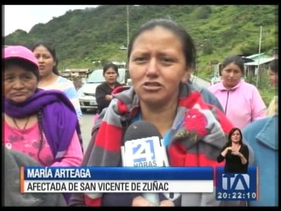 Comunidades localizadas en la carretera Macas-R...