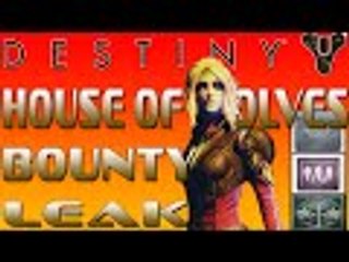 Destiny, Iron Banner, Vanguard & Queen's Wrath Leaked Bounties