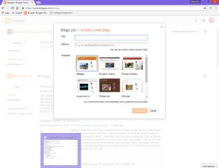 How To Make Blogger Website