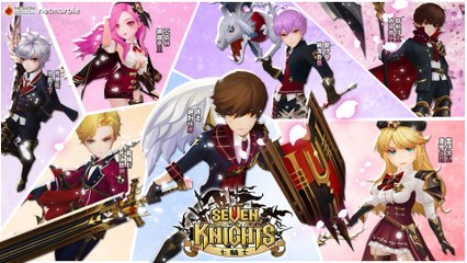 《七骑士 seven knights #63》10连抽冲啊~最喜欢开扁星期三的攻城了，公会升到4级了，欢迎加入啊，一边PK一边讨论开了~《17889直播》