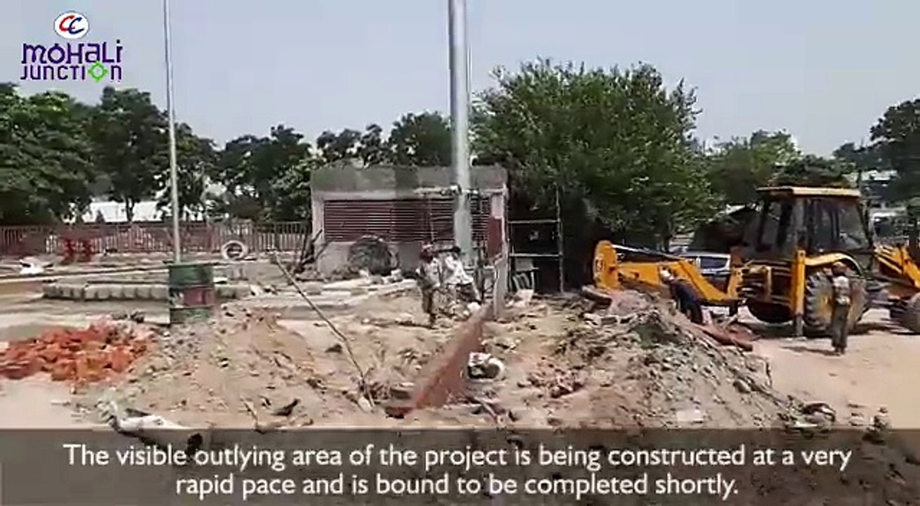 The Construction Progress at C&C Mohali Junction