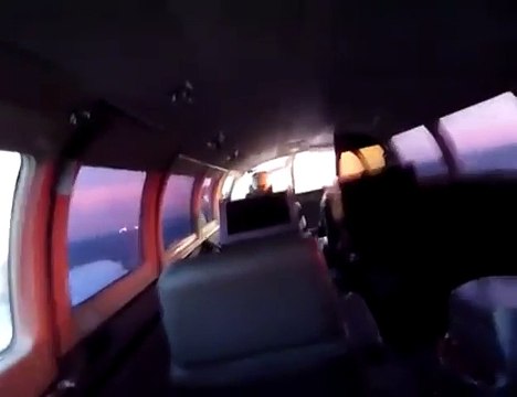 OFFICIAL FOOTAGE, Airplane Crash Landing Video, Ride inside during the crash