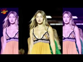 Gigi Hadid Flaunts Her CLEAVAGE In France At The Paris Fashion Week