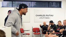 Charles Piutau introduces himself to Ulster with some footwork