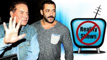 Salman's Father Salim Khan LASHED Out On TV Show