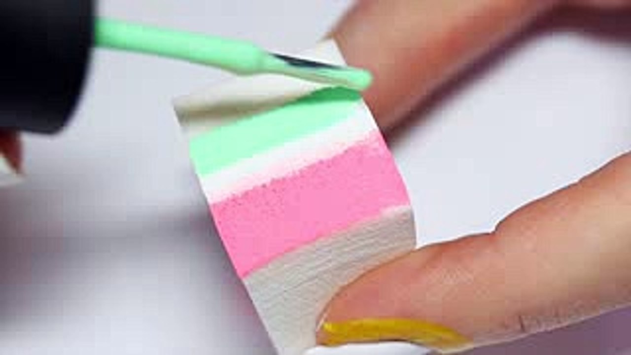 3 Easy Watermelon Nail Art Designs