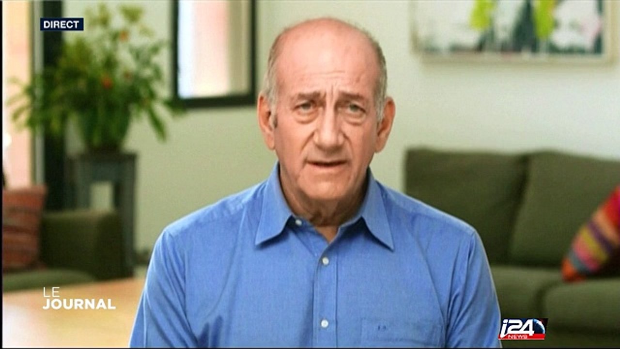 Première permission de sortie de prison pour Ehud Olmert