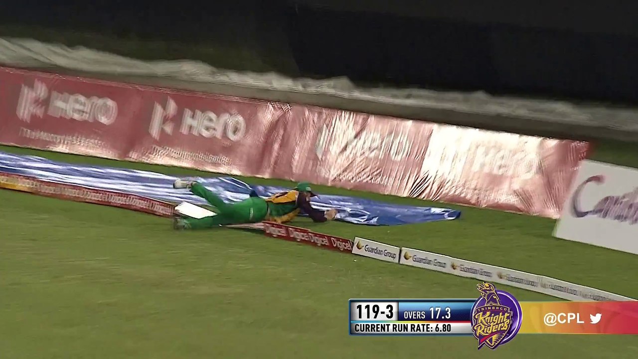 CPL 2016 Highlights - Guyana Amazon Warriors v Trinbago Knight Riders