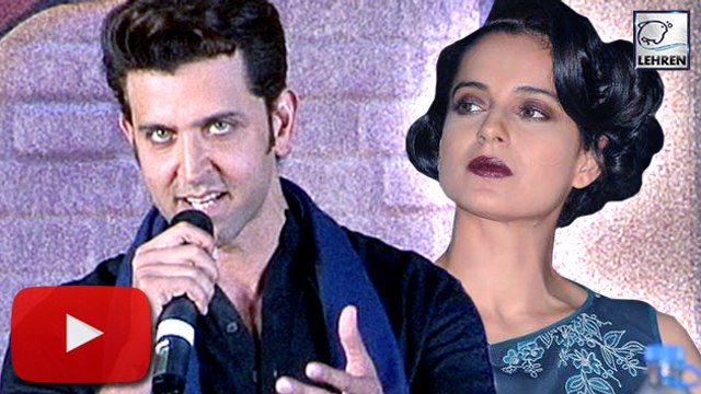 Hrithik Roshan REACTS On Kangana Question