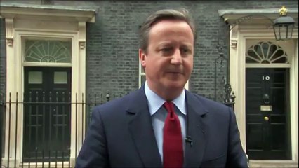 David Cameron démissionne en chantant