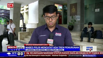 Operasi Ramadhania 2016, Korban Meninggal Turun 15,02 Persen