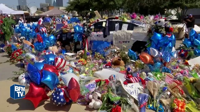Tuerie de Dallas: les hommages se poursuivent aux Etats-Unis