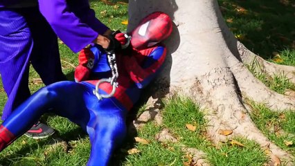 Spiderman and friends | Spiderman against the Joker against frozen Elza against pink spider girl superhero