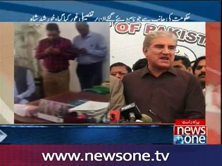 Opposition leaders media talk