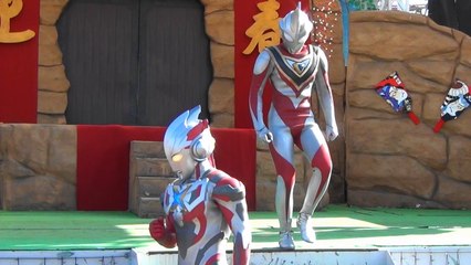 "Handshake meeting and the end of the greeting" Ultraman X show Ultraman Gaia / X can do it!