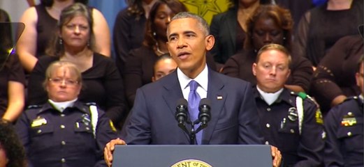 A Dallas, l’hommage de Barack Obama aux cinq policiers tués