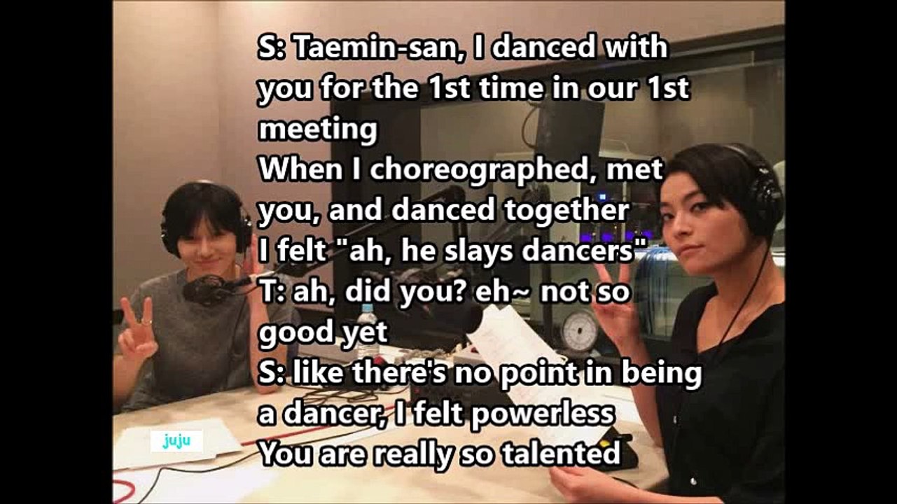 [eng] 160708 Taemin on J Wave Sugar Water