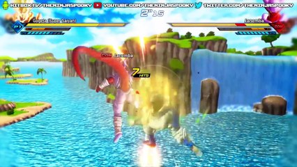 Dragonball Xenoverse 2 - Gogeta VS. Super Janemba - GAMEPLAY