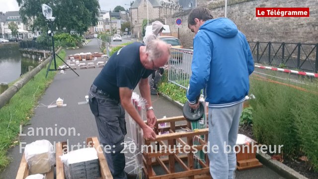 Lannion. Feu d'artifice : 20 minutes de bonheur