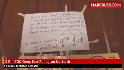 3 Bin 700 Genç Kızı Fuhuştan Kurtardı