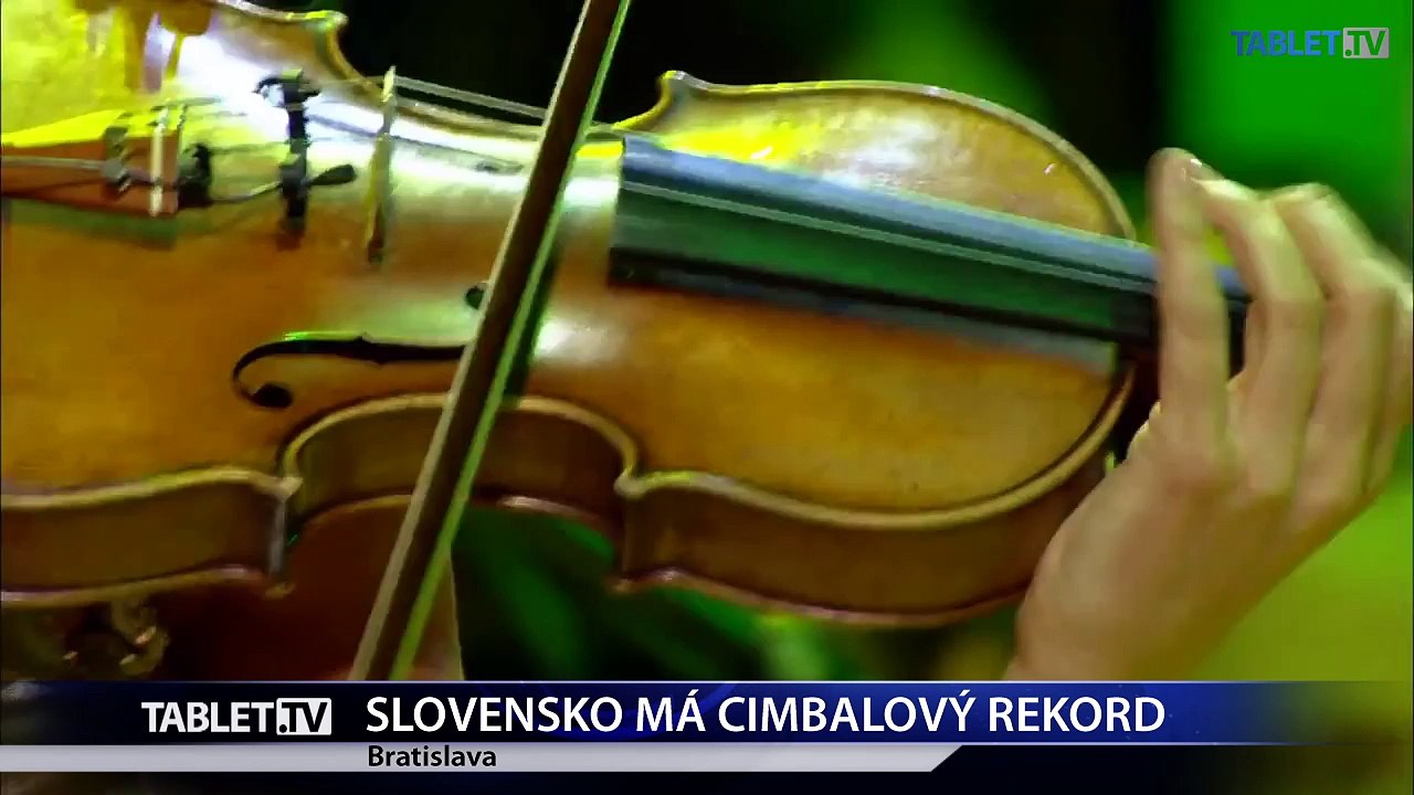 Cimbalista vytvoril REKORD v hre skladby Let čmeliaka