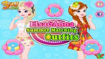 Elsa and Anna Summer Fashion Game - Frozen Video Games For Girls