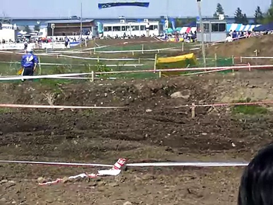 09,04/19全日本モトクロス　IA1　 ヒート２　アクシデントの瞬間