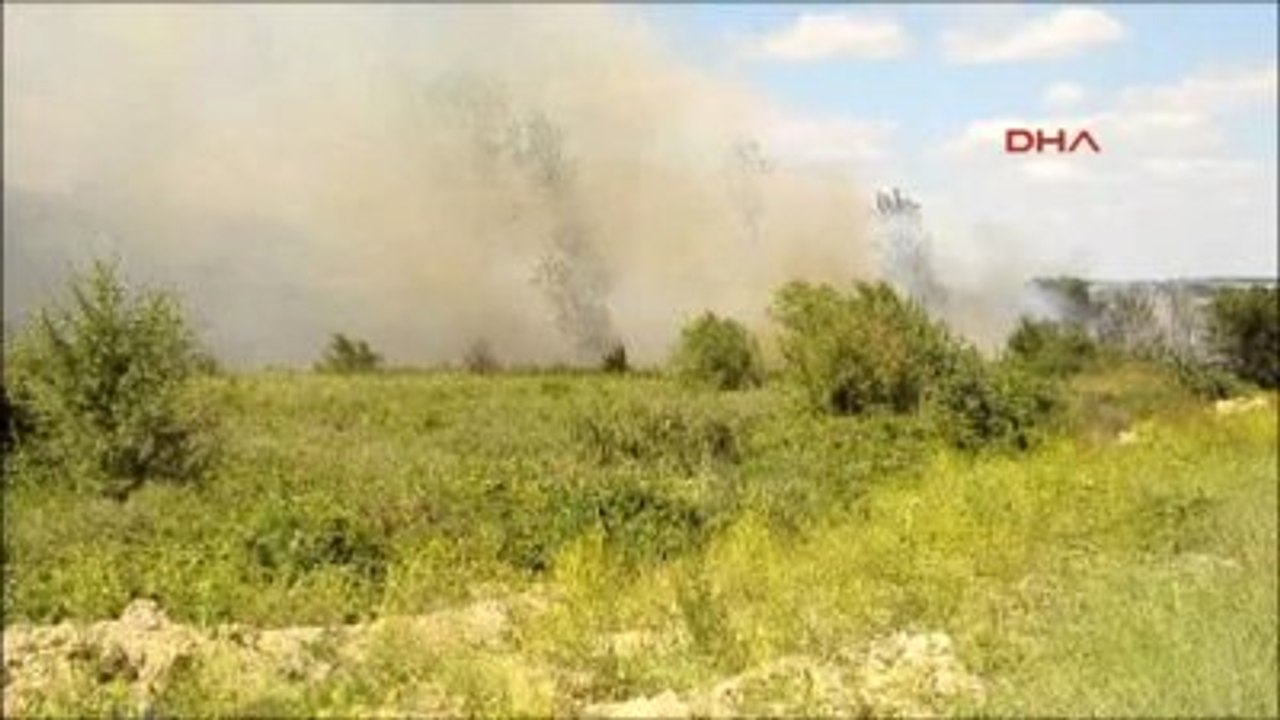 Malkara?da Yaklaşık 400 Dönüm Anız ve Tarla Yandı