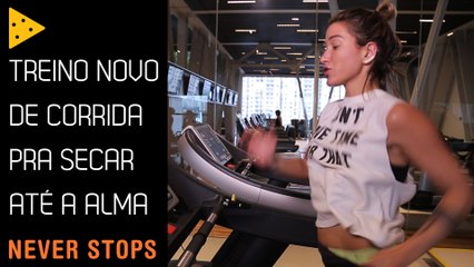 CORRIDA NA ESTEIRA COM TROTE E TIRO PARA QUEM QUER EMAGRECER